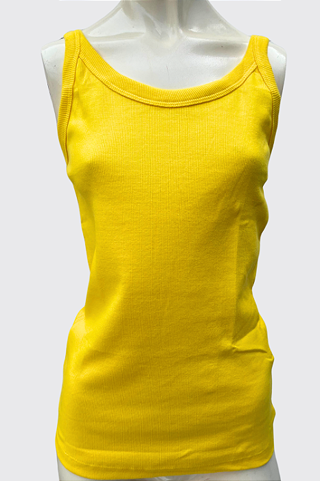 Camiseta Regata Feminina Canelada Musculosa