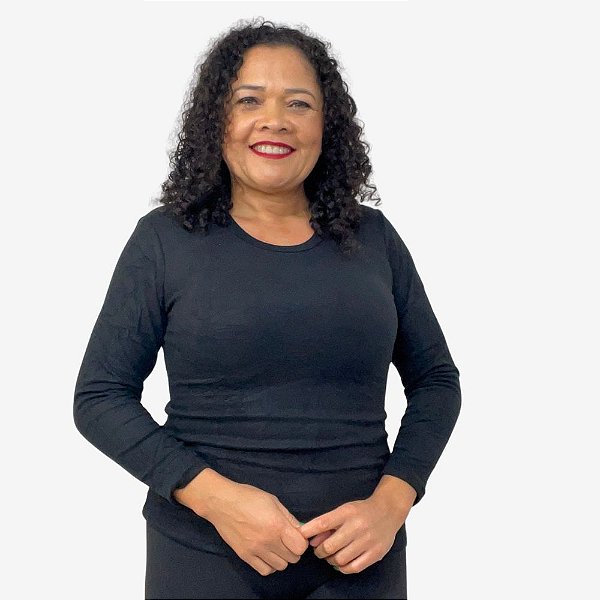 Blusa Térmica Feminina Peluciada – Inverno Quentinho com Estilo
