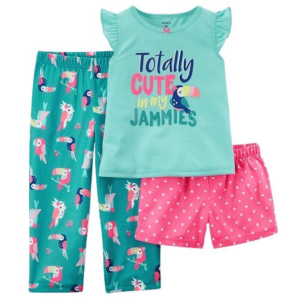 Conjunto Pijama Totally Cute - Carter's