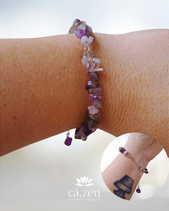 Pulseiras Jaipur  - Cascalho de Cristais