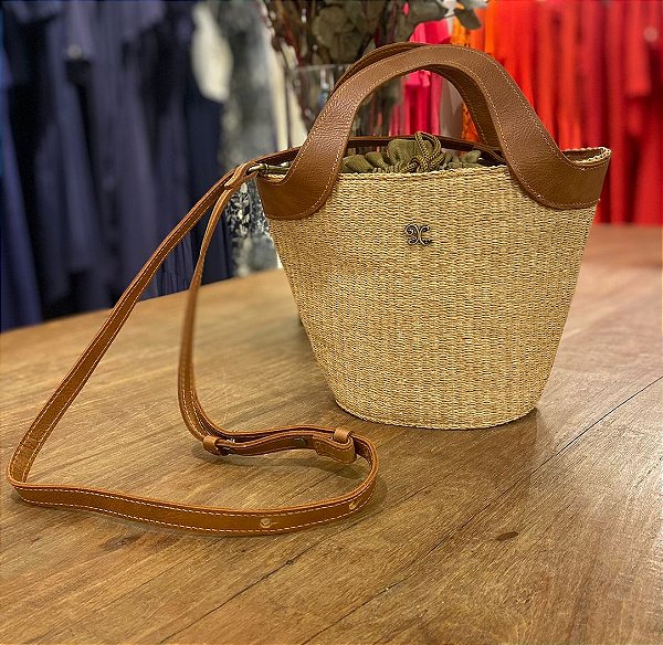 Bolsa Tote Palha