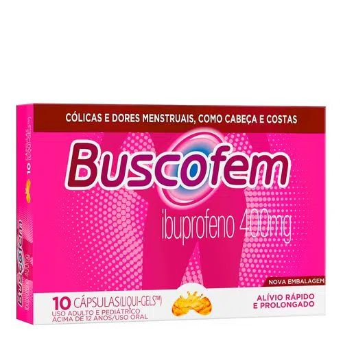 Buscofem 400mg 10 Cápsulas