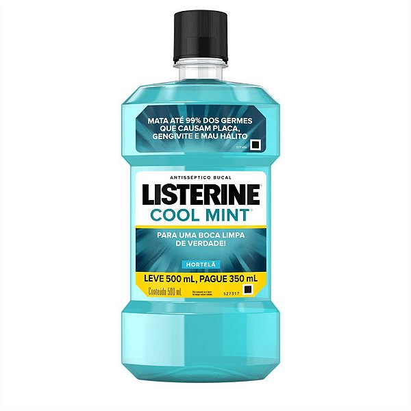 Antisséptico Bucal Listerine Cool Mint 500ml