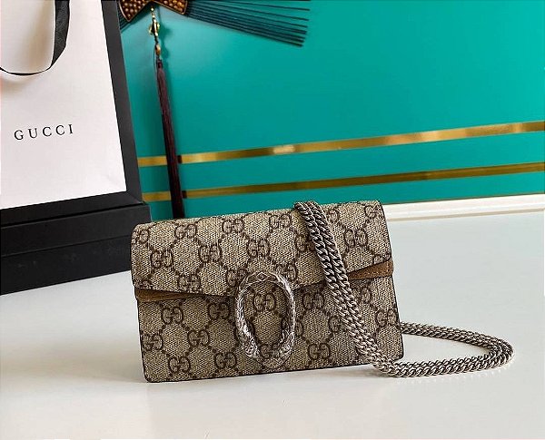 gucci supreme mini bolsa