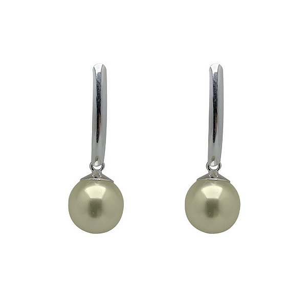 Brincos de prata 925 com pérolas