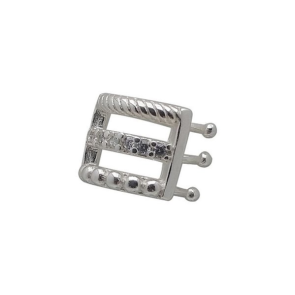 Piercing de prata 925 triplo