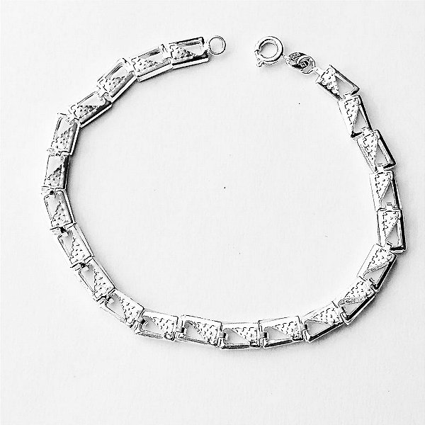 Pulseira de prata 925 caixa