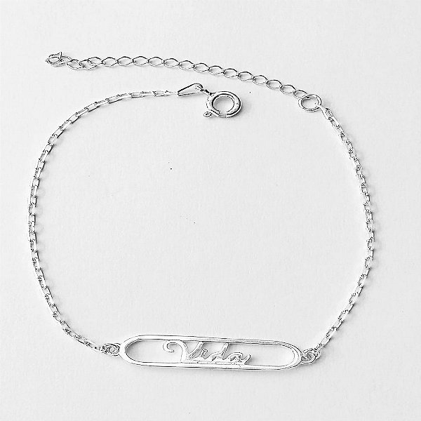 Pulseira de prata 925 vida