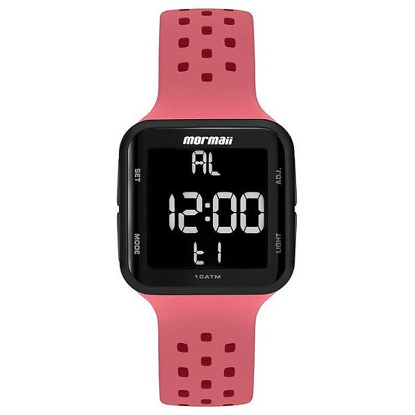 Relógio Digital Mormaii Digital Rosa MO6600AE8T