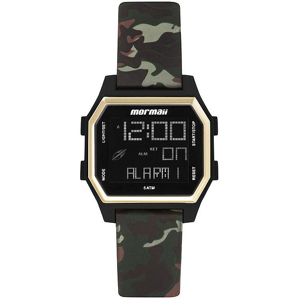 Relógio Digital Mormaii Luau Preto MO3124AC8D