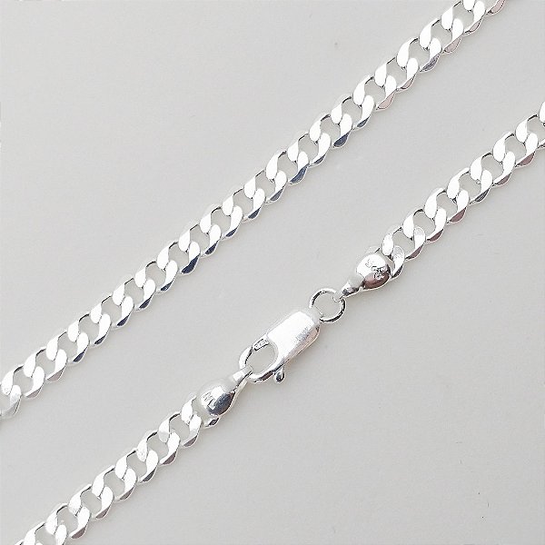 Corrente de Prata 925 Groumet 0,8 mm - Elegância e Durabilidade