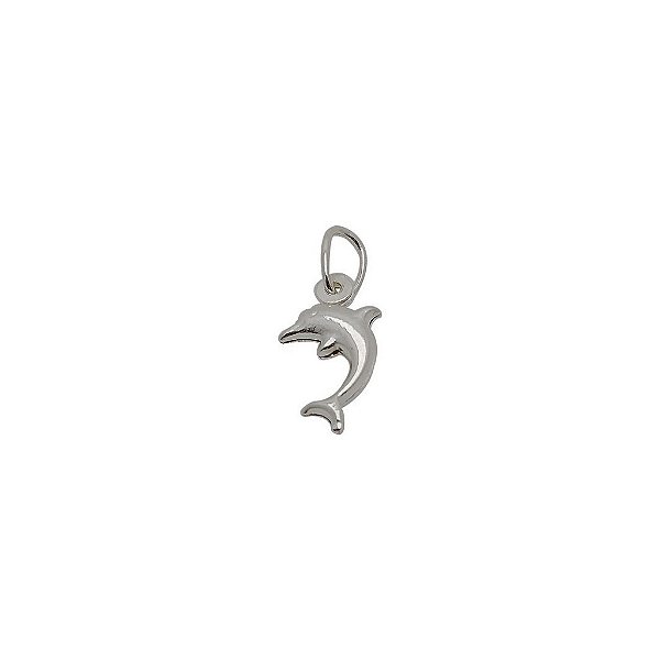 Pingente de prata 925 golfinho
