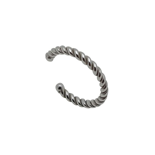Piercing de prata 925 fio torcido