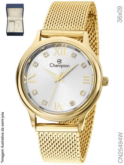 Relógio Champion Analógico Feminino CN25494W