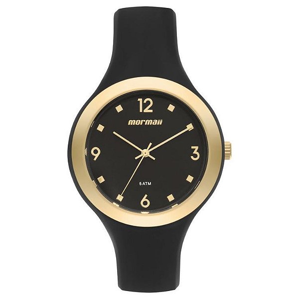 Relógio Mormaii Feminino Luau Dourado MO2035KL8D