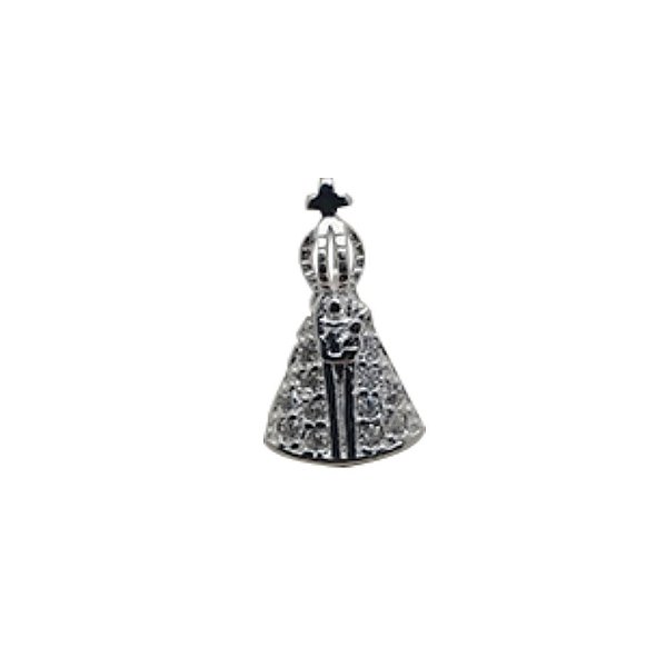 Pingente de prata 925 Nossa Senhora Aparecida