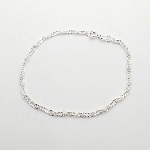 Pulseira de prata 925 Cingapura