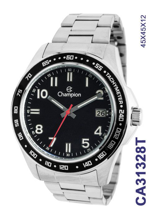 Relógio Champion Masculino prata CA31328T