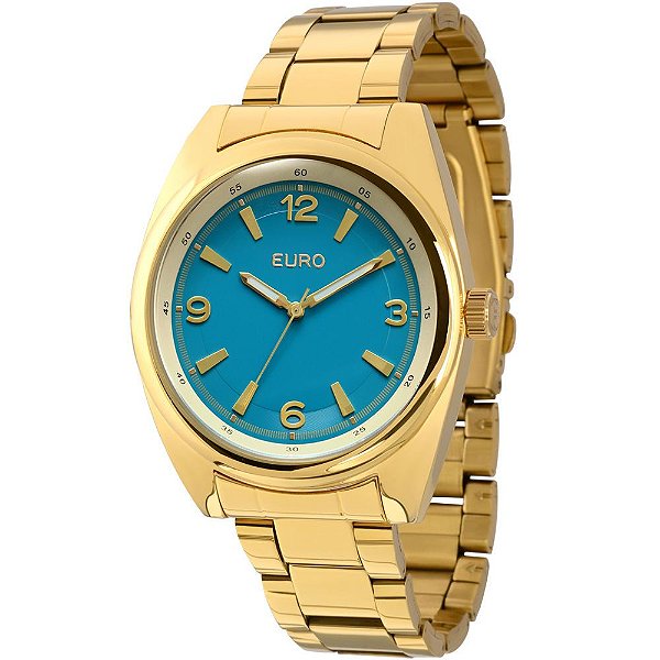 Relógio Euro Feminino dourado EU2035LXL4A