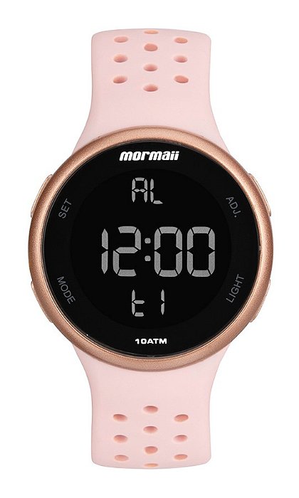 Relógio Mormaii feminino Digital Rose MO7700AF8T