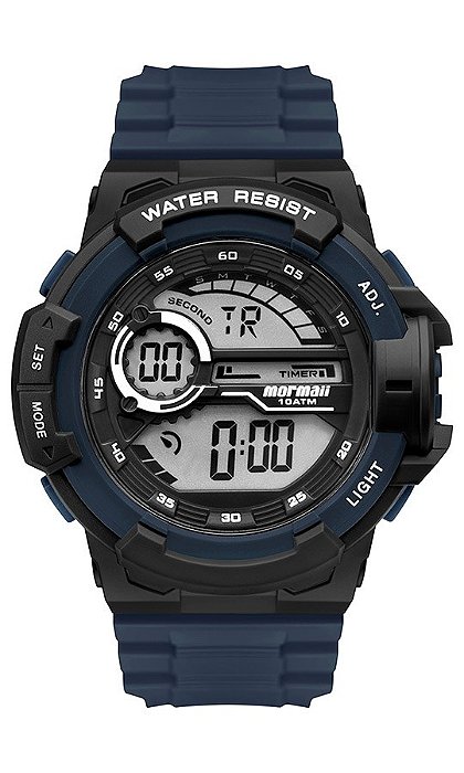Relógio Mormaii Masculino Wave Azul - MO3660AF/8A Digital 10 ATM