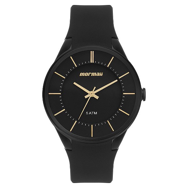 Relógio Mormaii feminino luau preto MO2035KM8D