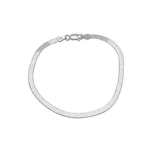 Pulseira de prata 925 lâmina