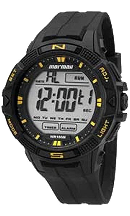 Relógio Mormaii Masculino Wave Preto - MO5001/8Y