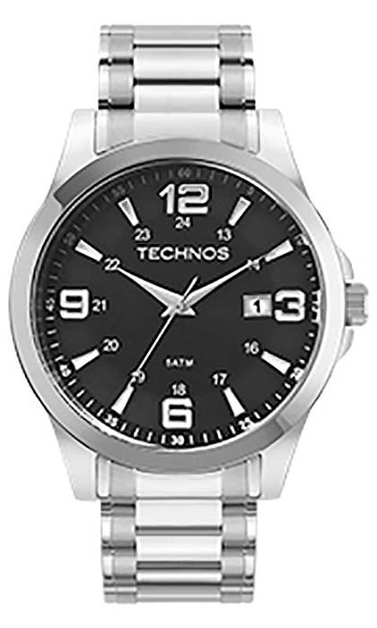 Relógio Technos Masculino Racer Prata 2115MKTS1P