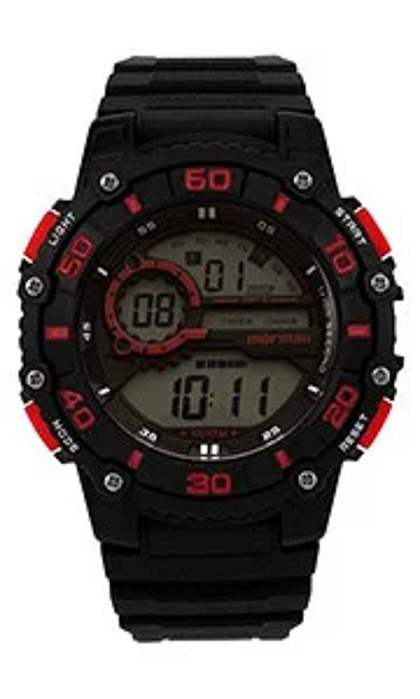 Relógio Mormaii masculino Wave preto MO032608R