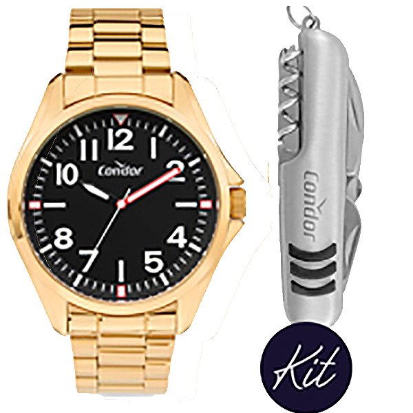 Kit Condor Masculino Militar Dourado COPC21JHLK4P