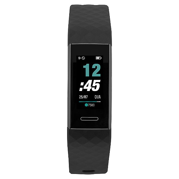 Relógio Smartband MORMAII Fitsport Preto - MOID151AA8P