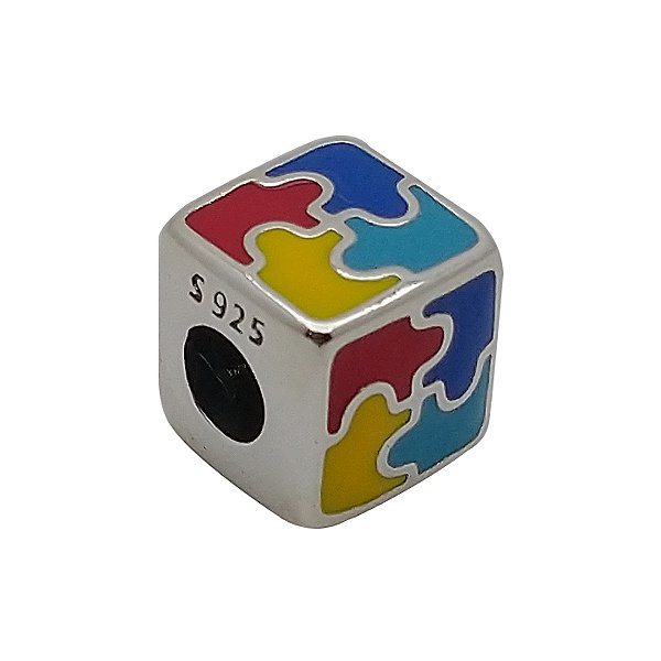 Berloque de prata 925 Autismo