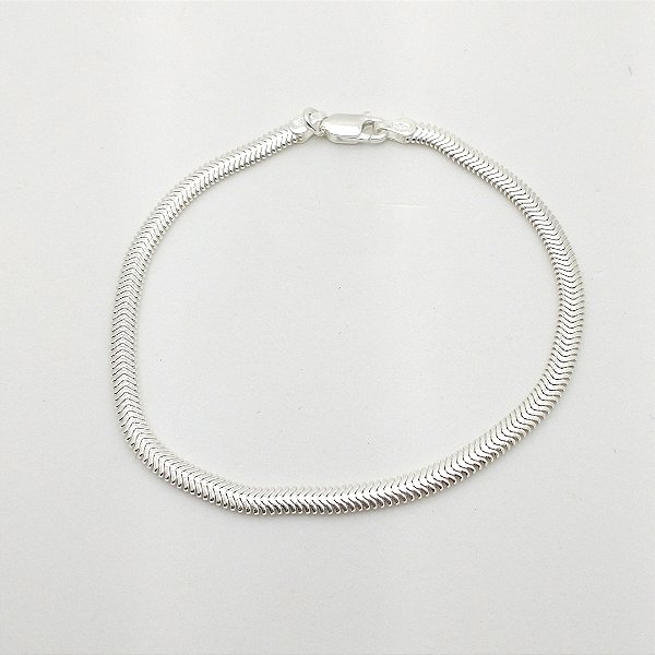 Pulseira de prata 925 lacraia
