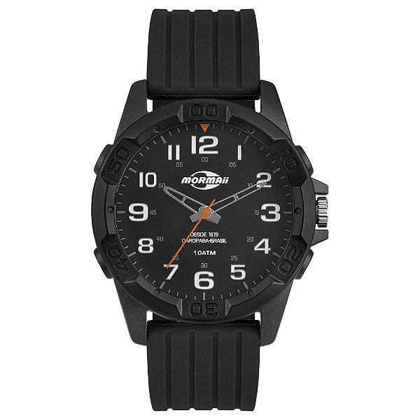 Relógio Mormaii Masculino Casual Preto - MOPC21JAS/8L