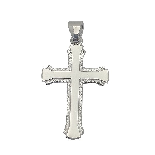 Pingente de prata 925 crucifixo