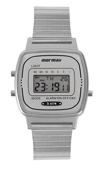 Relógio Mormaii Feminino Vintage Prata - MO13722A/7K