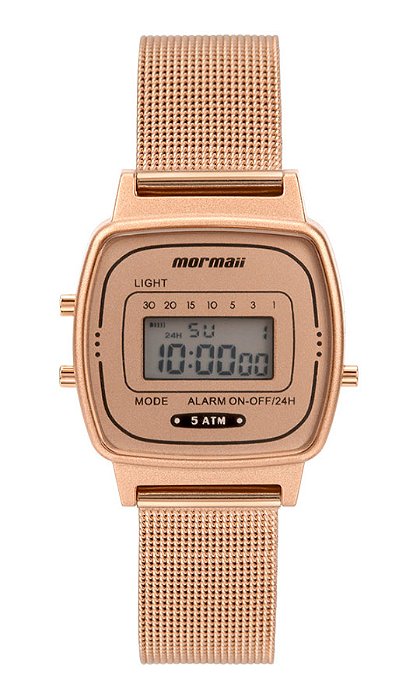Relógio Mormaii Feminino Vintage Rosé - MO13722CB/7J