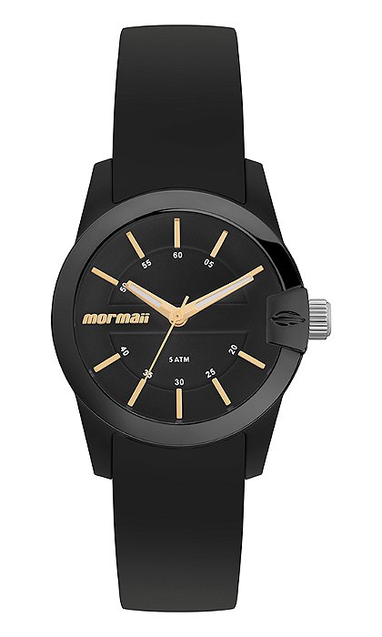Relógio Mormaii Feminino Luau Preto - MO2036JG/8P