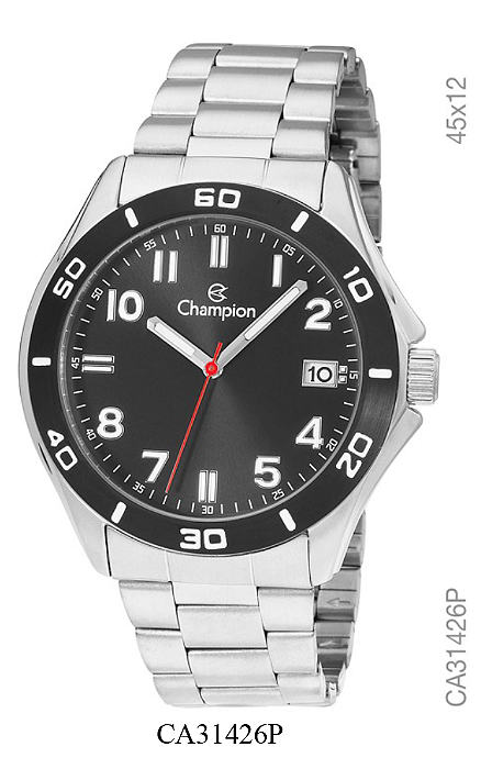Relógio Masculino Champion Prata CA31426P