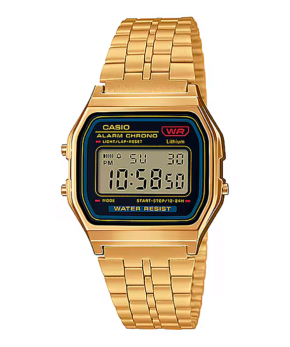 Relógio Casio Vintage Digital Dourado A159WGEA-1DF-SC