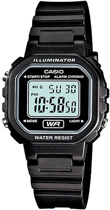 Relógio Feminino Digital Casio LA-20WH-1ADF