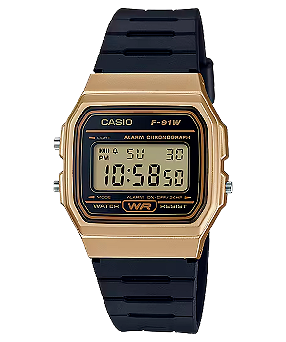 Relógio Casio Digital Vintage F-91WM-9ADF
