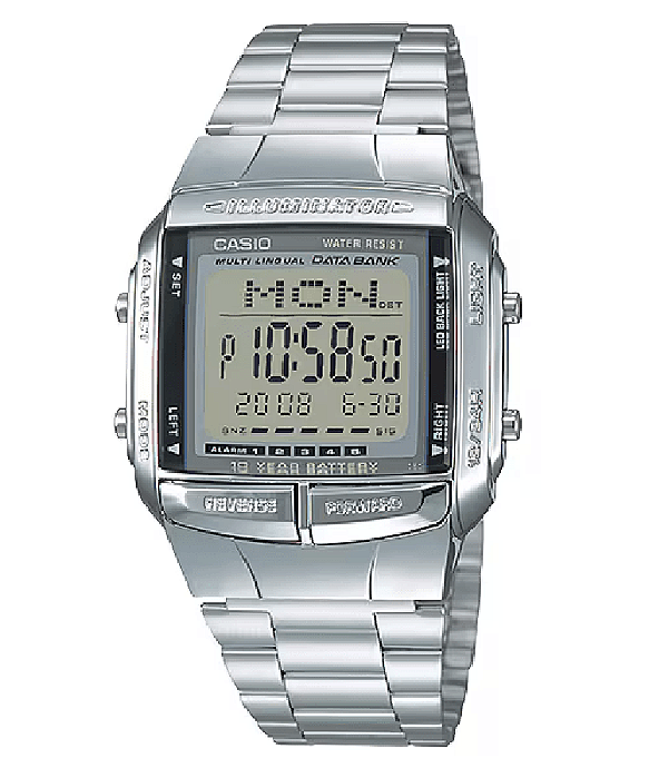 Relógio CASIO Vintage Data Bank DB-360-1ADF