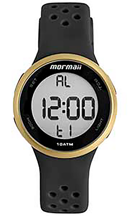 Relógio Mormaii Feminino Digi Dourado - MO8801/8P