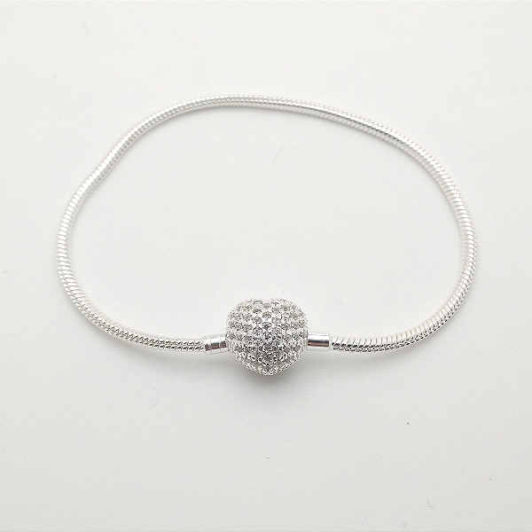 Pulseira de Prata 925 para Berloques Flexível - Elegância e Versatilidade
