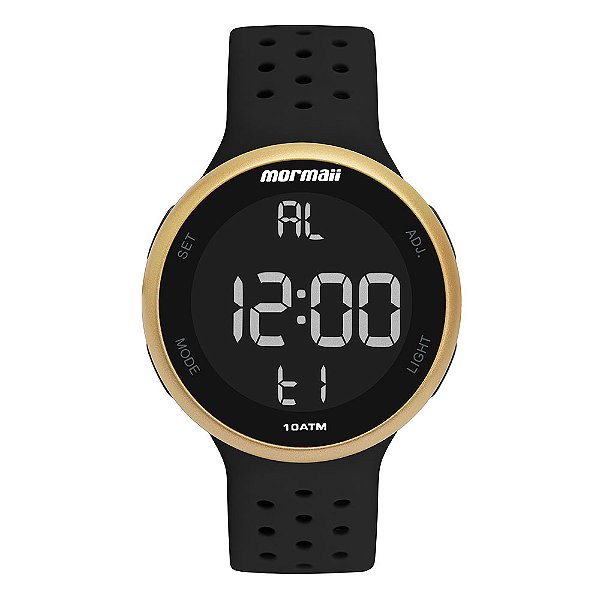 Relógio Mormaii Unissex Digi Dourado MO7700AB/8D 10 ATM