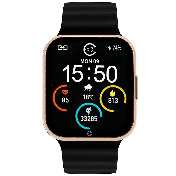 Relógio Champion Smart Watch CH50033U C033: Android, iOS, Bluetooth 5.1