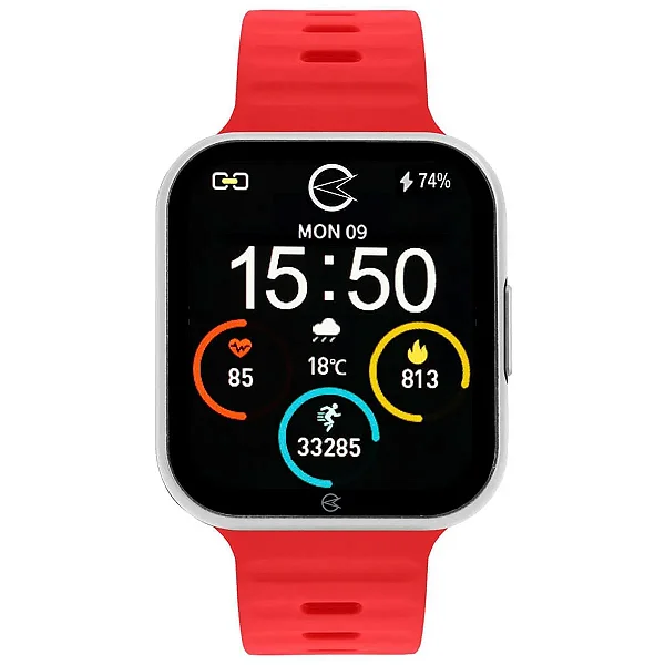 Relógio Champion Smart Watch CH50033T C033: Android, iOS, Bluetooth 5.1