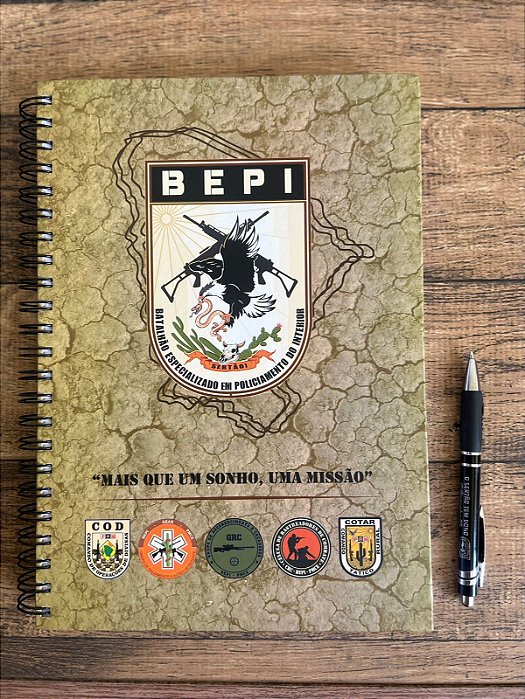 Caderno BEPI (Tamanho A4)